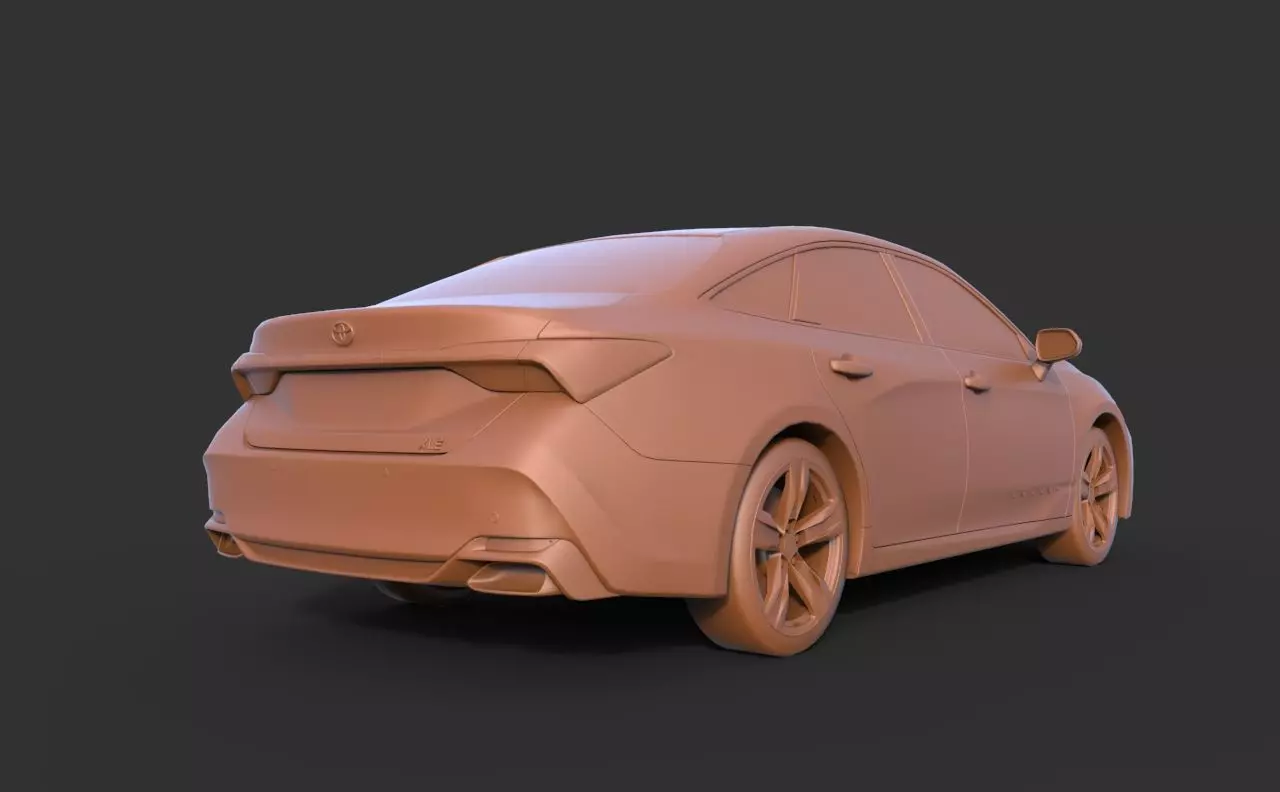 Toyota Avalon 2019 3D print model_4