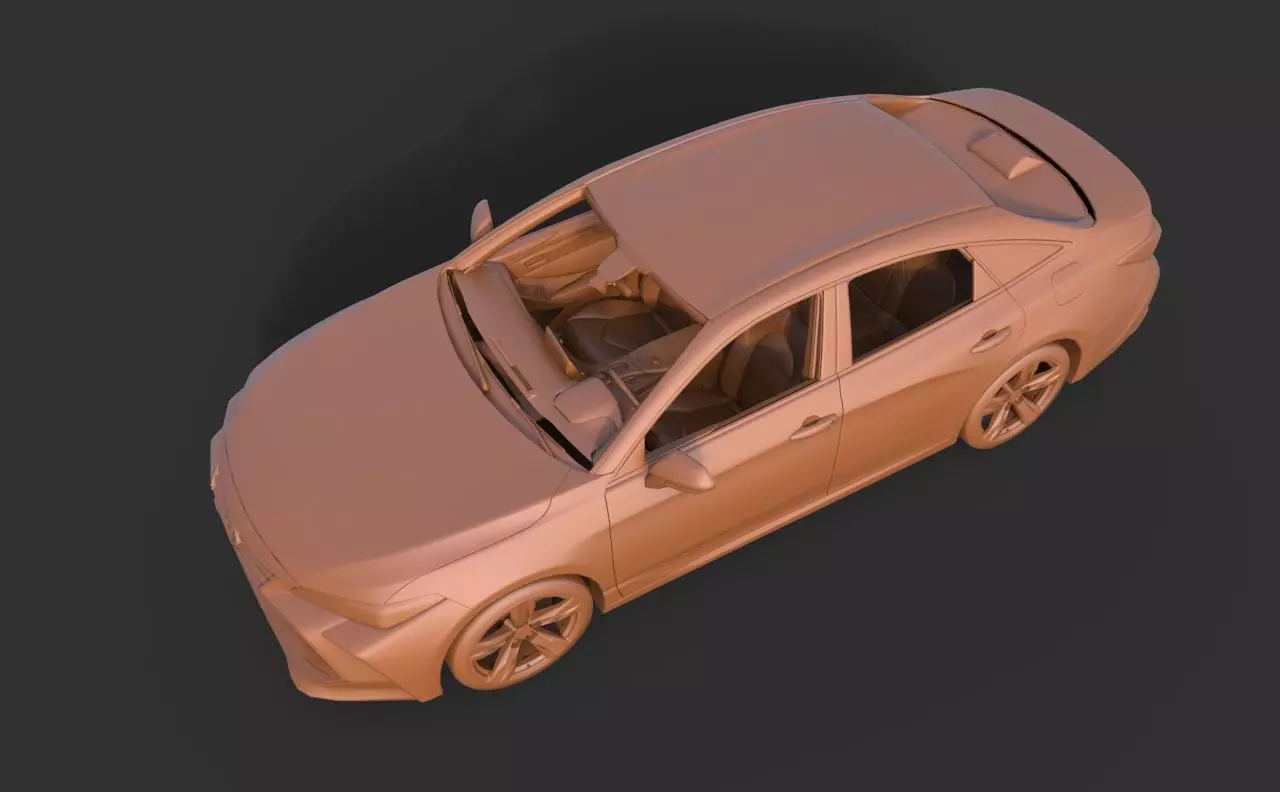 Toyota Avalon 2019 3D print model_6