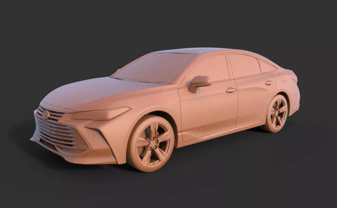 Toyota Avalon 2019 3D print model_0