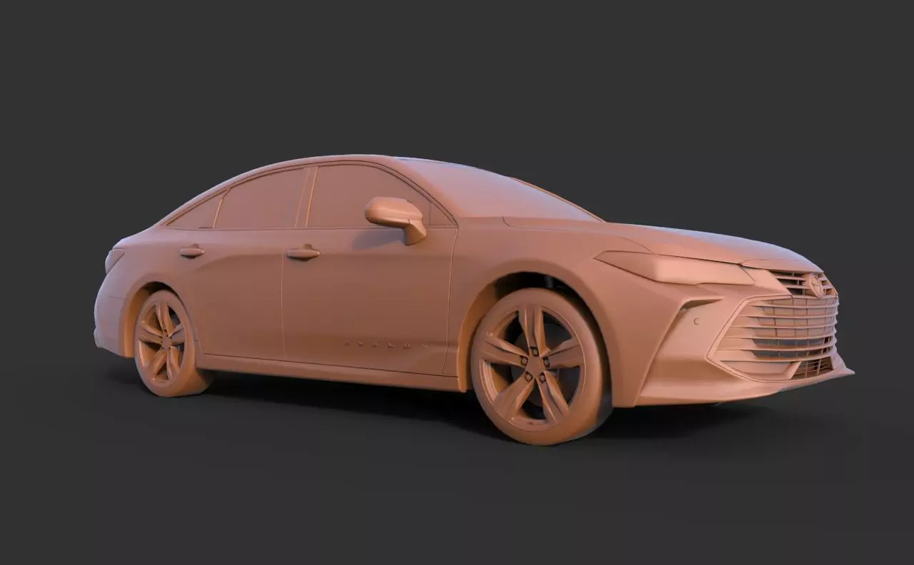 Toyota Avalon 2019 3D print model_2