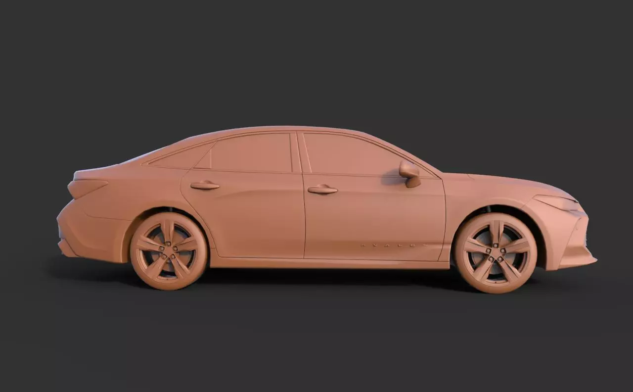 Toyota Avalon 2019 3D print model_3