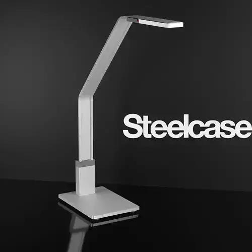 Lamp SOTO LED by Steelcase Low-poly 3D model