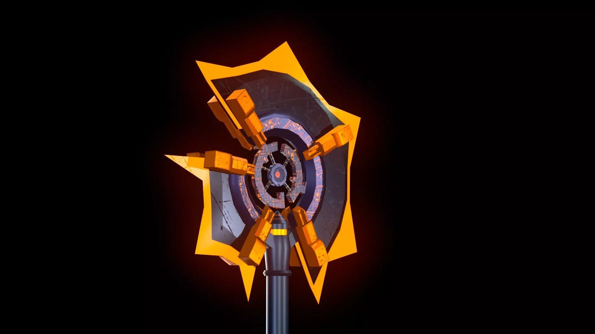 Core Exodus Low-poly 3D model_3