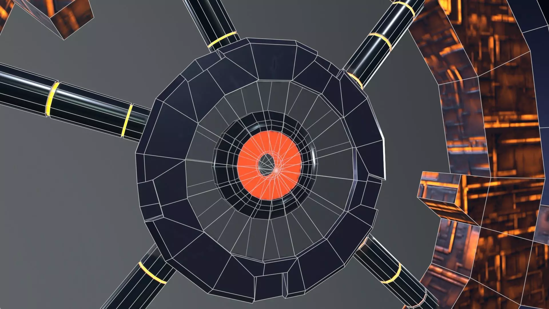 Core Exodus Low-poly 3D model_8