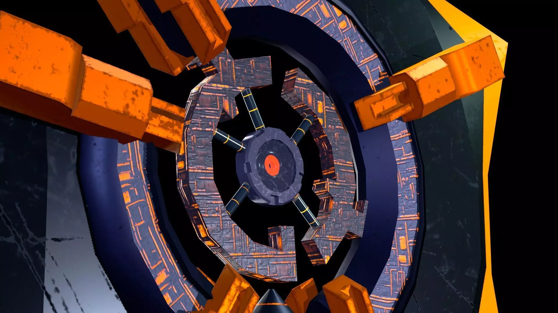 Core Exodus Low-poly 3D model_5