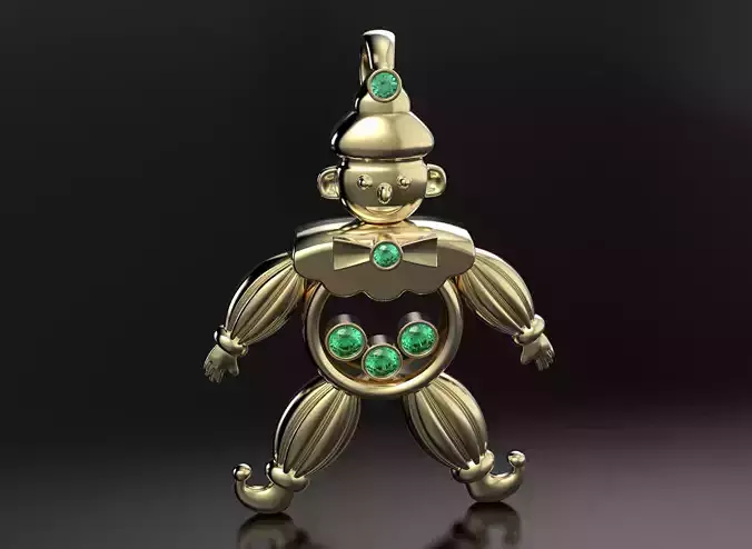 Chopard pendant Clown
