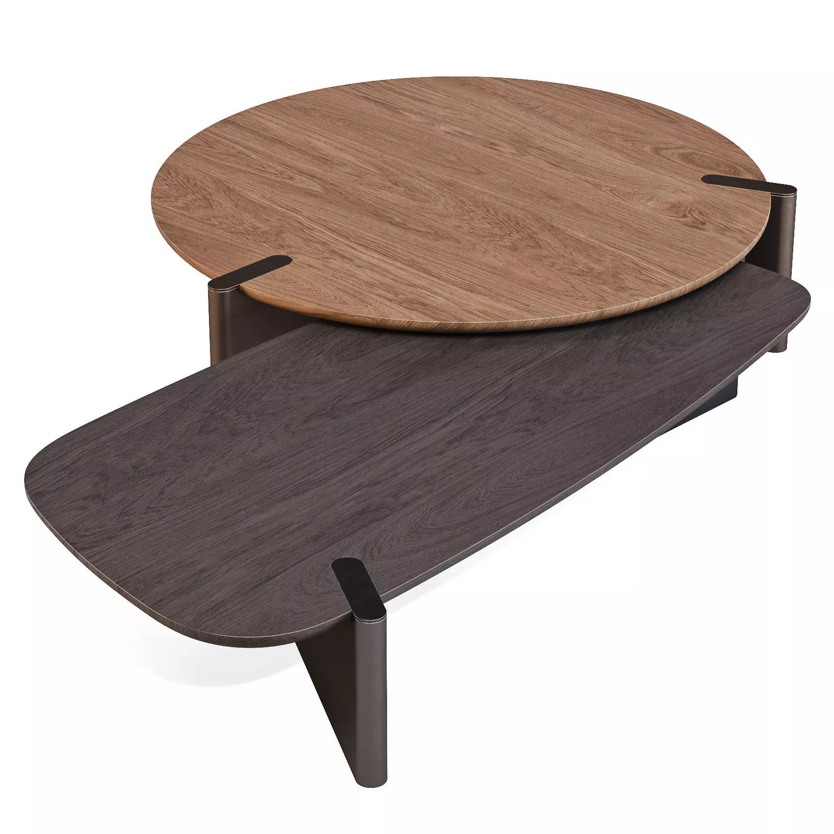 Bonaldo Flatiron - Coffee Tables 3D model_1