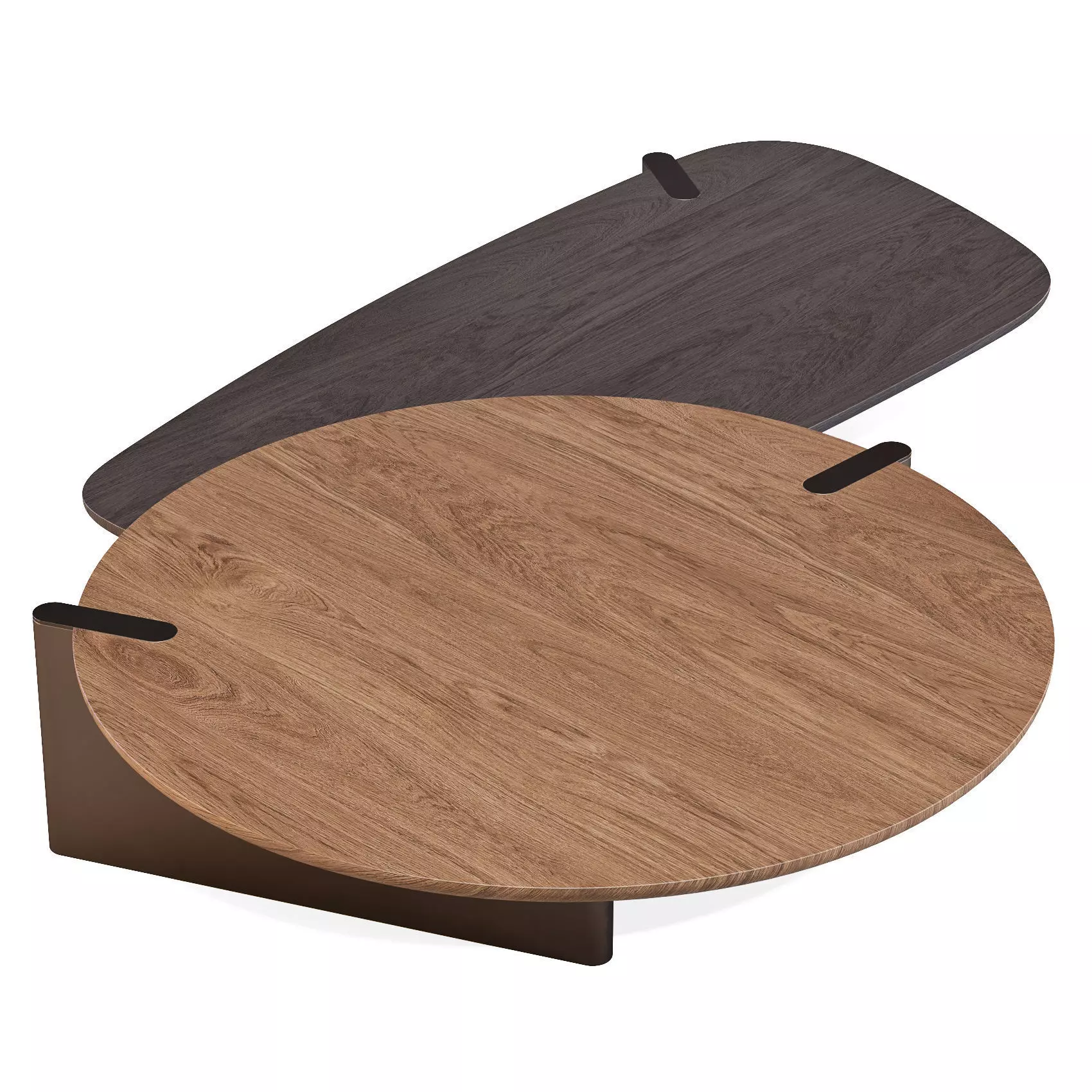 Bonaldo Flatiron - Coffee Tables 3D model_2