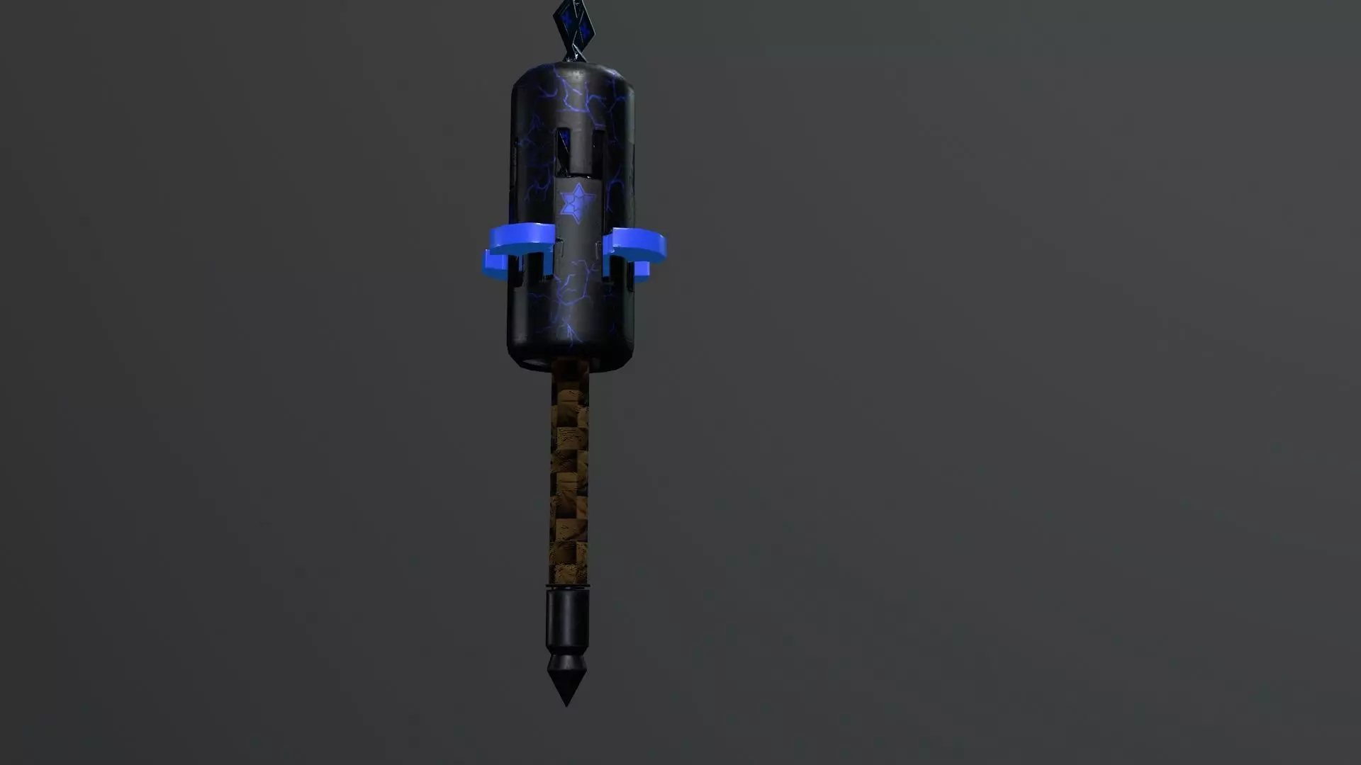 Crystal Sphere Low-poly 3D model_0