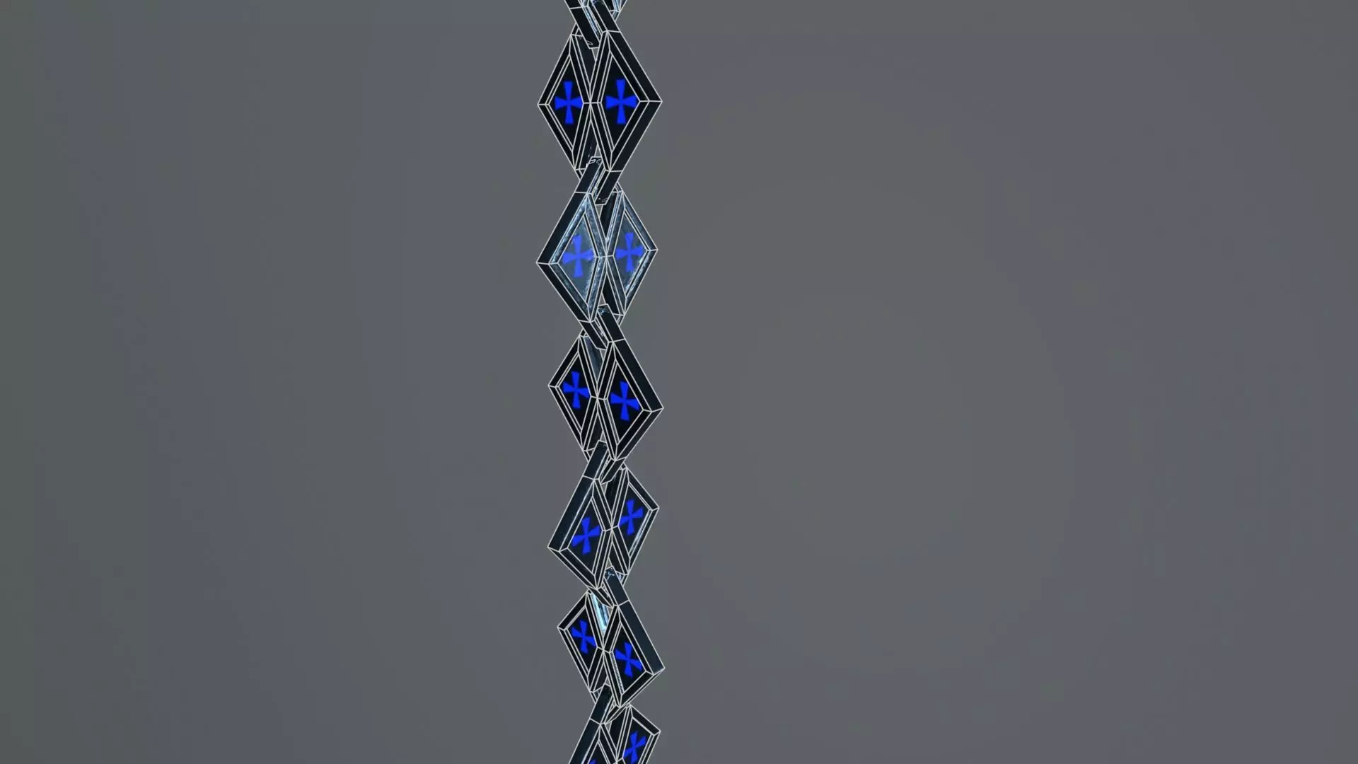 Crystal Sphere Low-poly 3D model_5