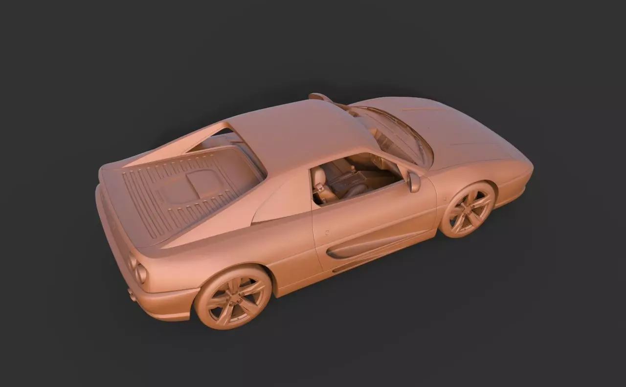 Ferrari F355 3D print model_5