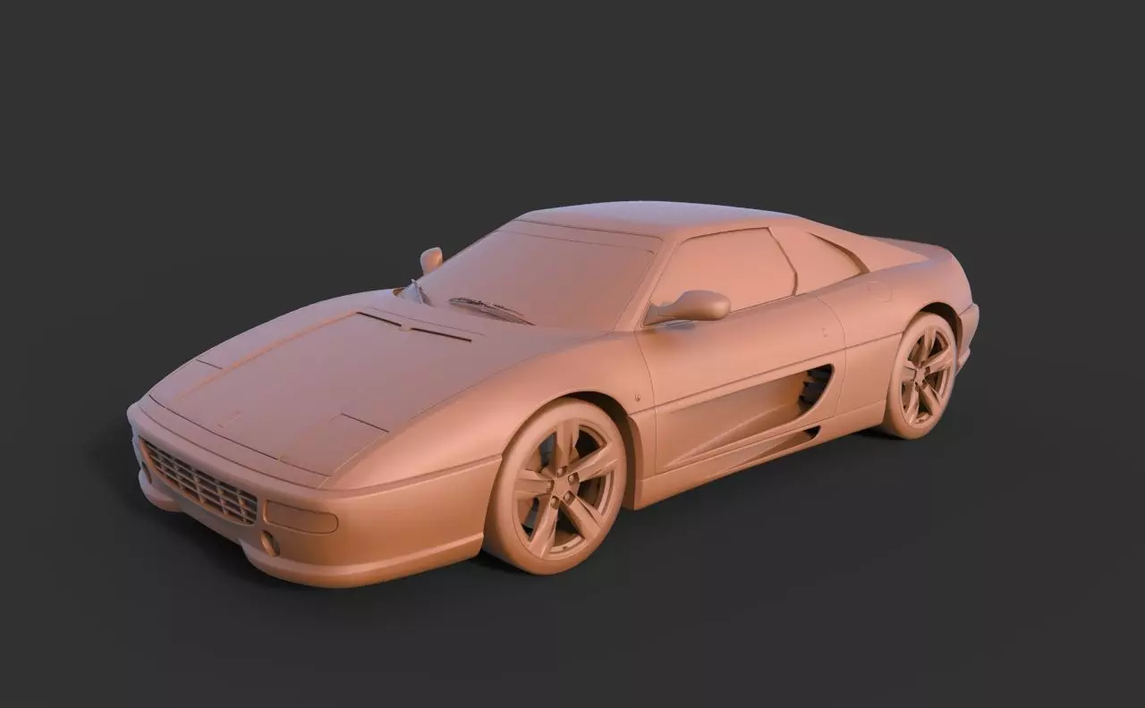 Ferrari F355 3D print model_0