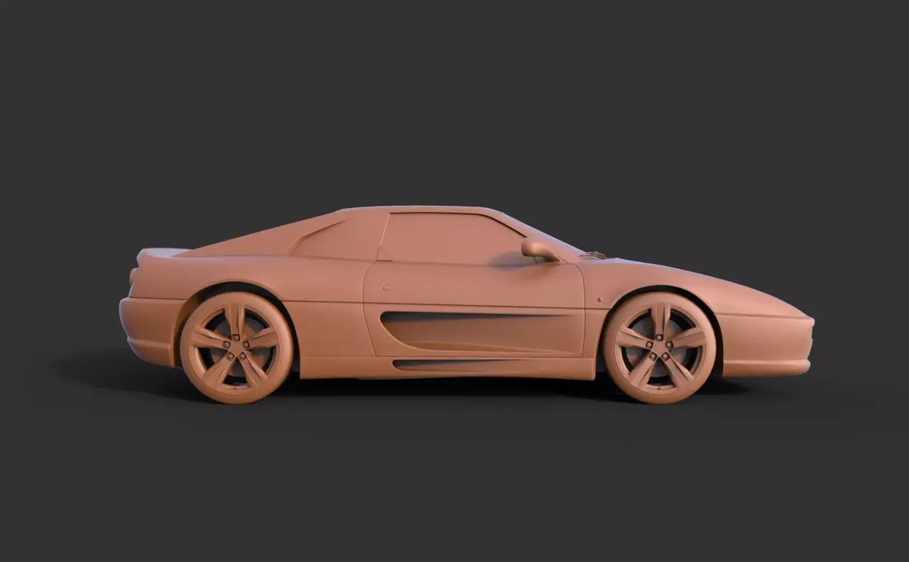 Ferrari F355 3D print model_3