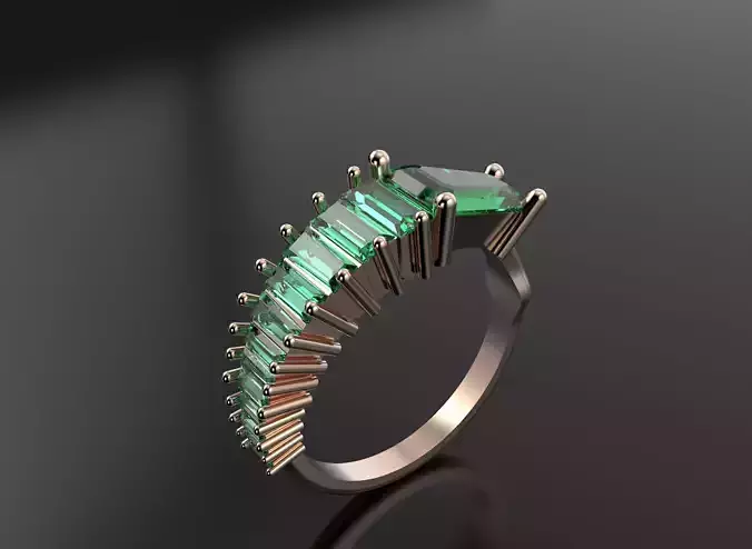 Baguette Ring
