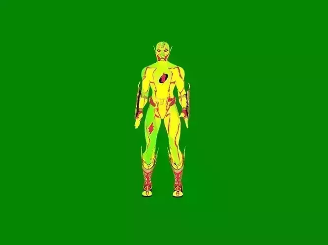 the reverse flash project 3D model