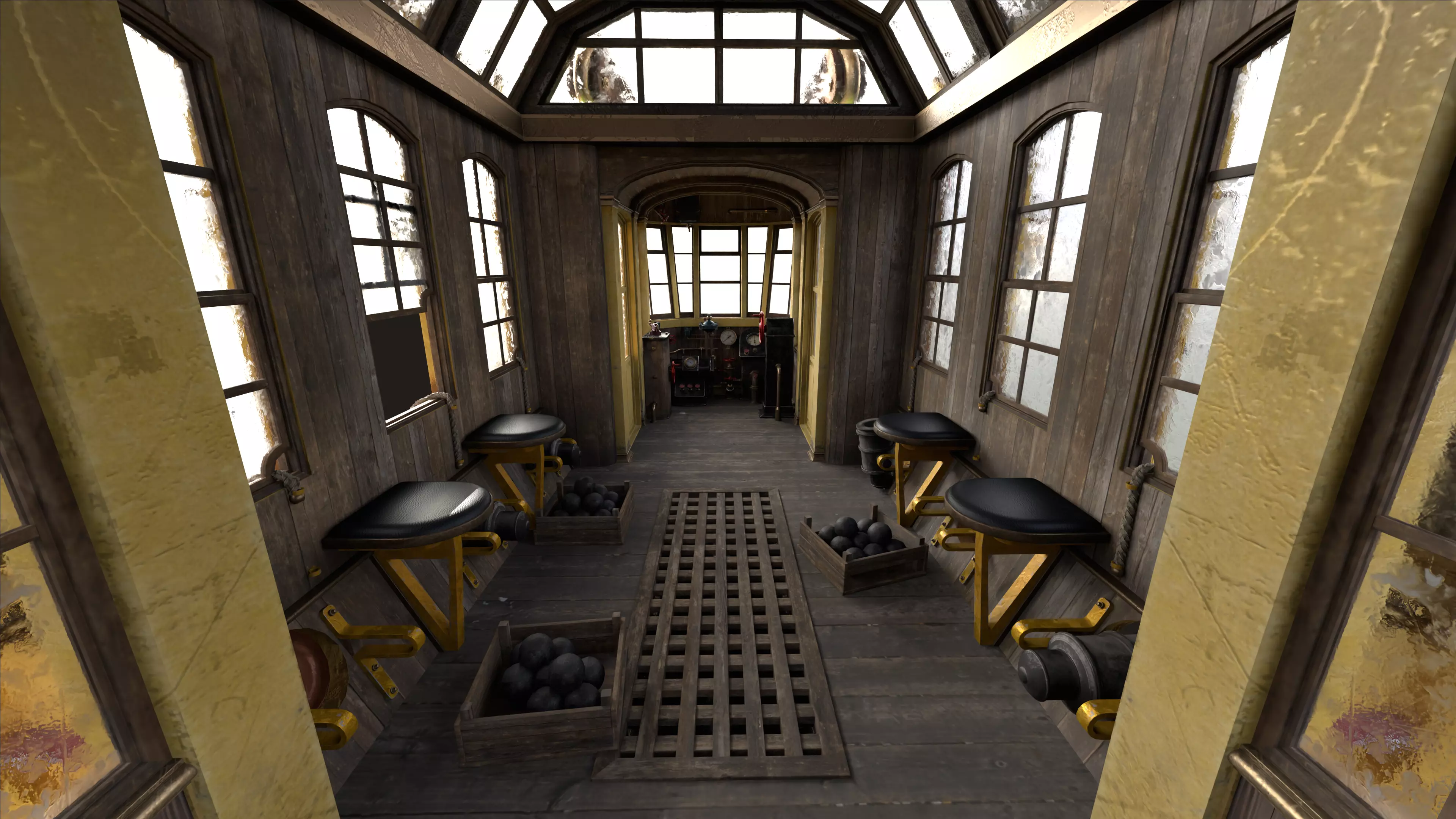 Airship Fighting 3D model_18