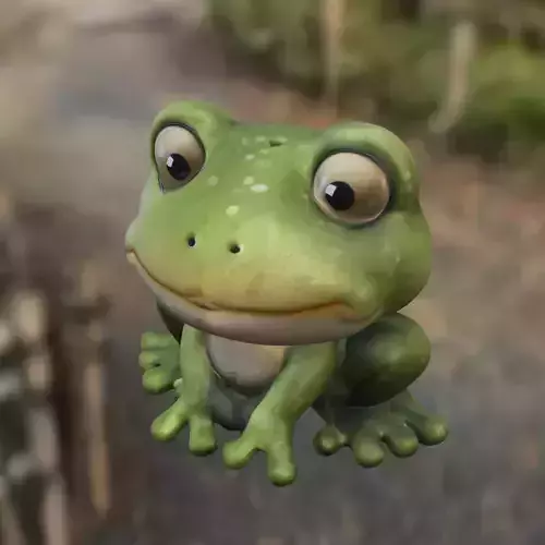 Cartoon Frog