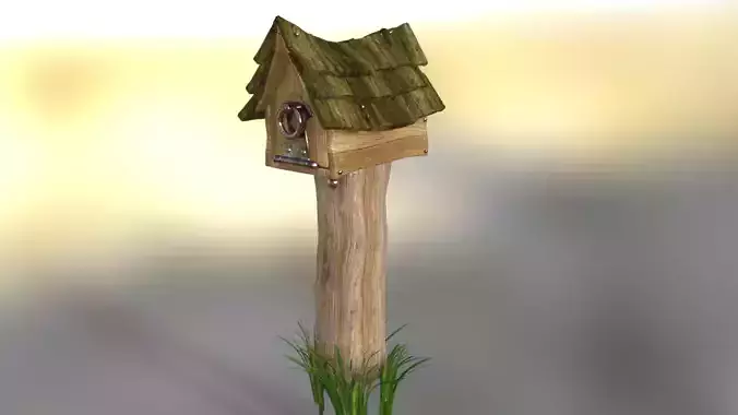 Medieval Wooden Mailbox