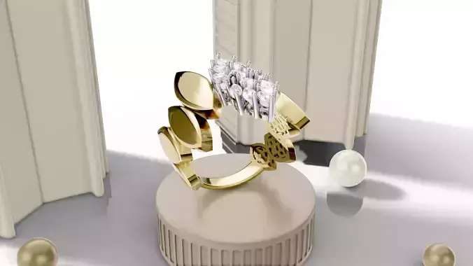 Handmade 2-Piece Ring