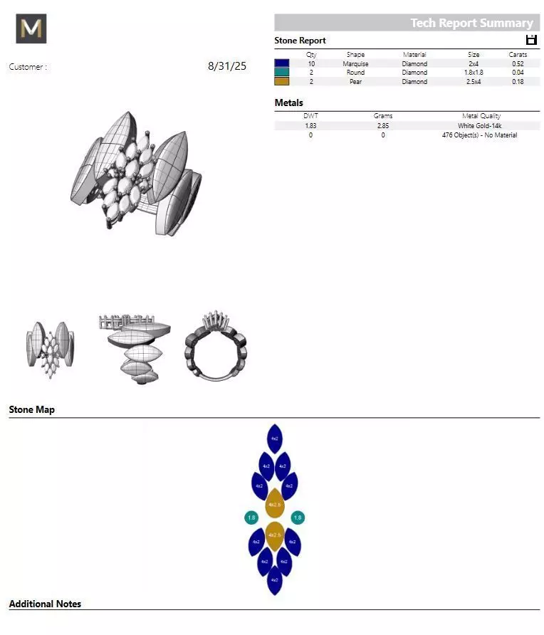 Handmade 2-Piece Ring 3D print model_5
