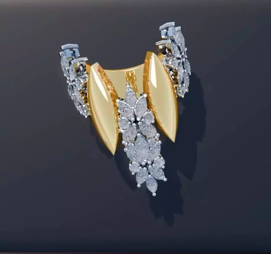 Handmade 2-Piece Ring 3D print model_0