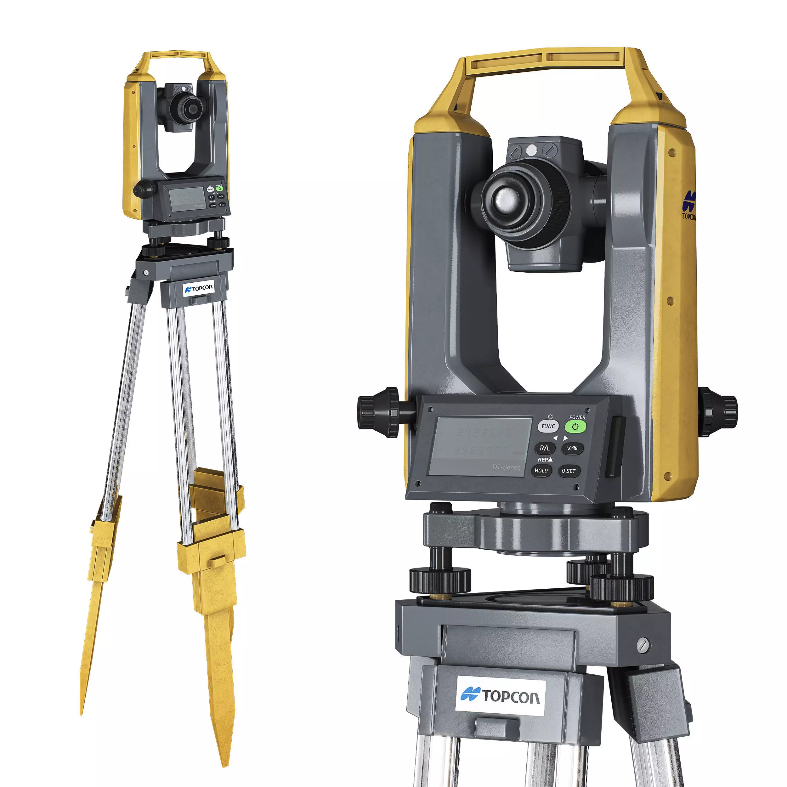 Theodolite 3D model_3