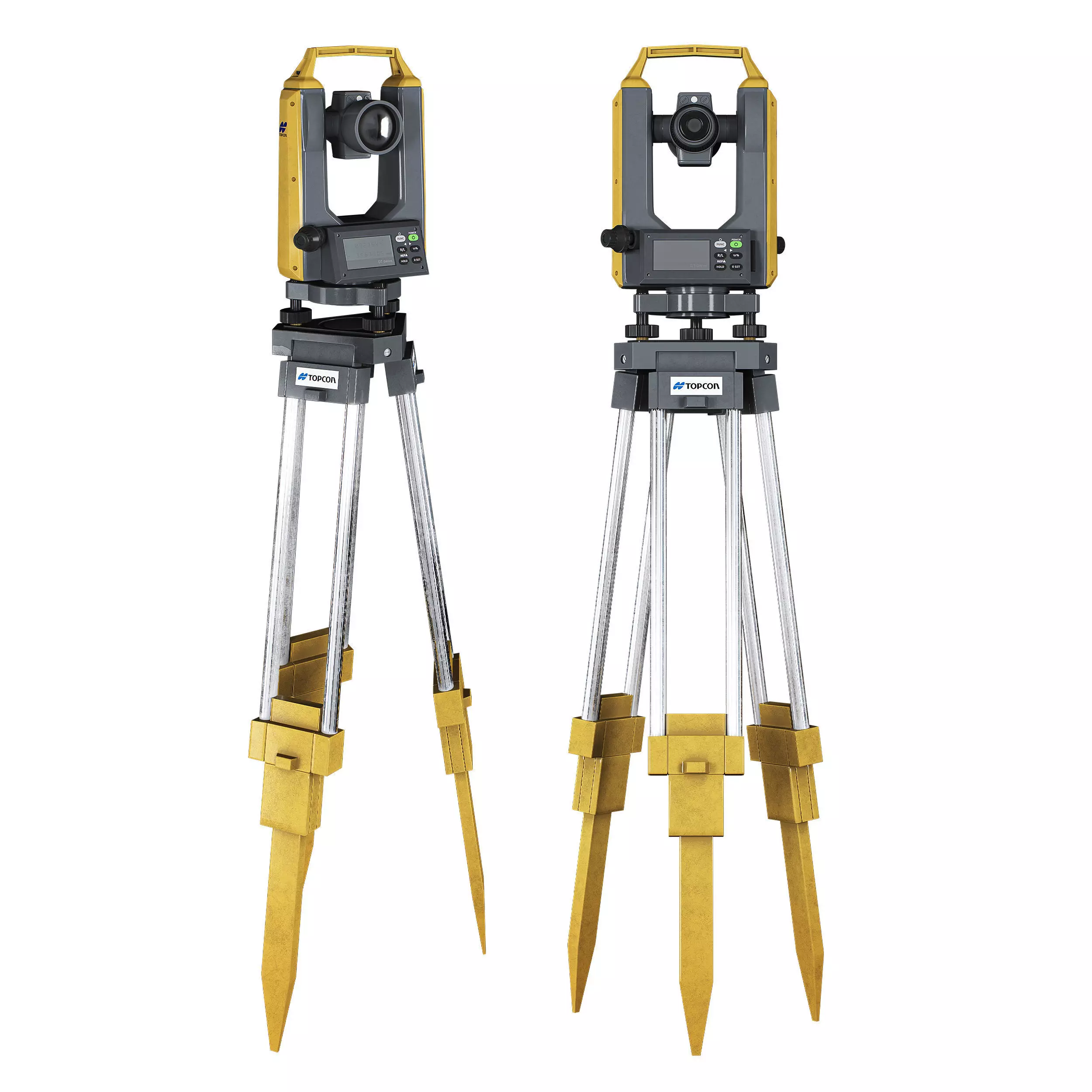 Theodolite 3D model_1