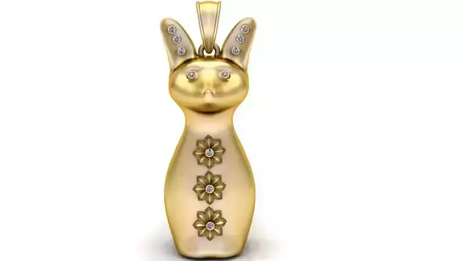 FUNNY TREADY PANDANT