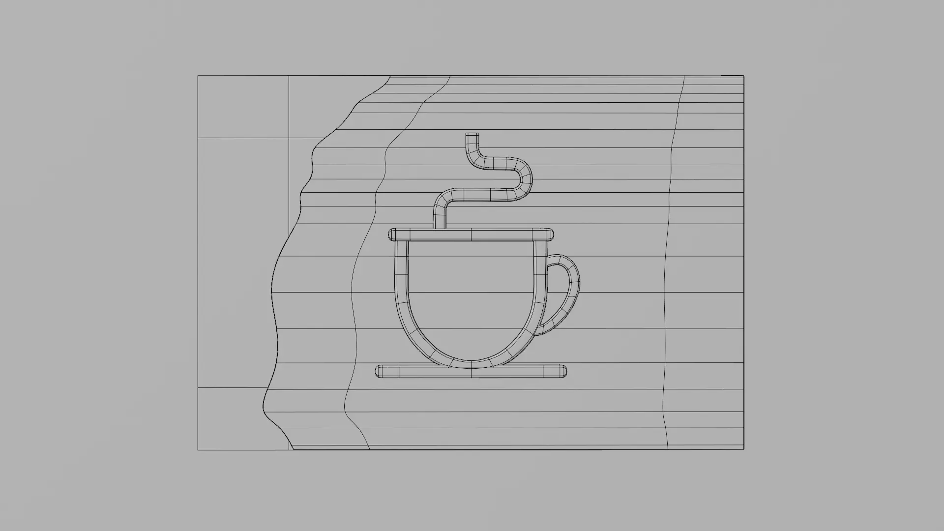 Sign Board 3D model_5