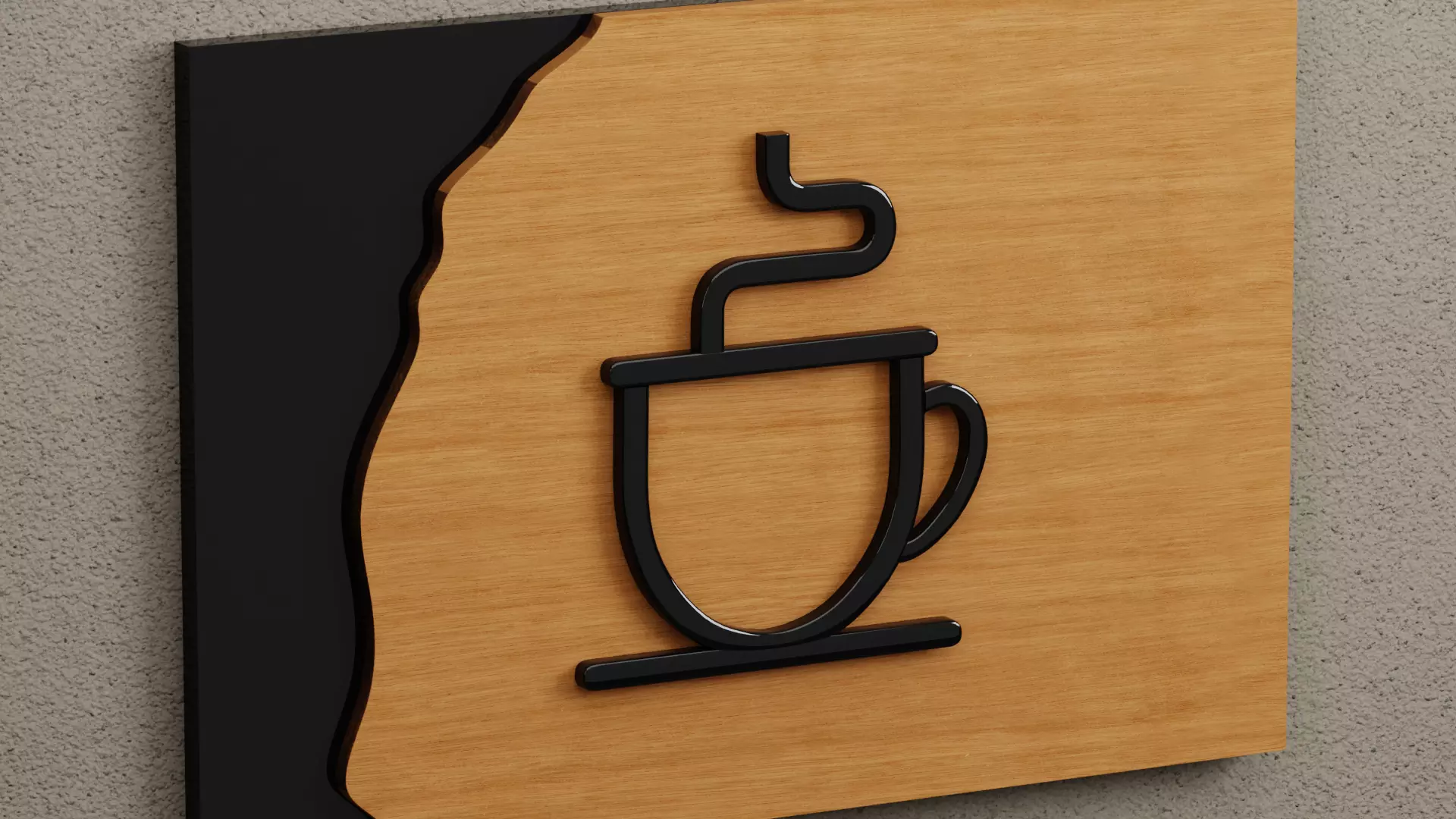 Sign Board 3D model_3