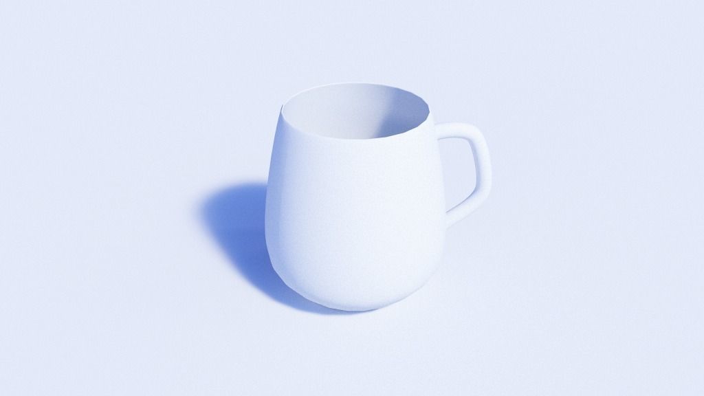 One Cup with 8 different Texture Maps Low-poly 3D model_7
