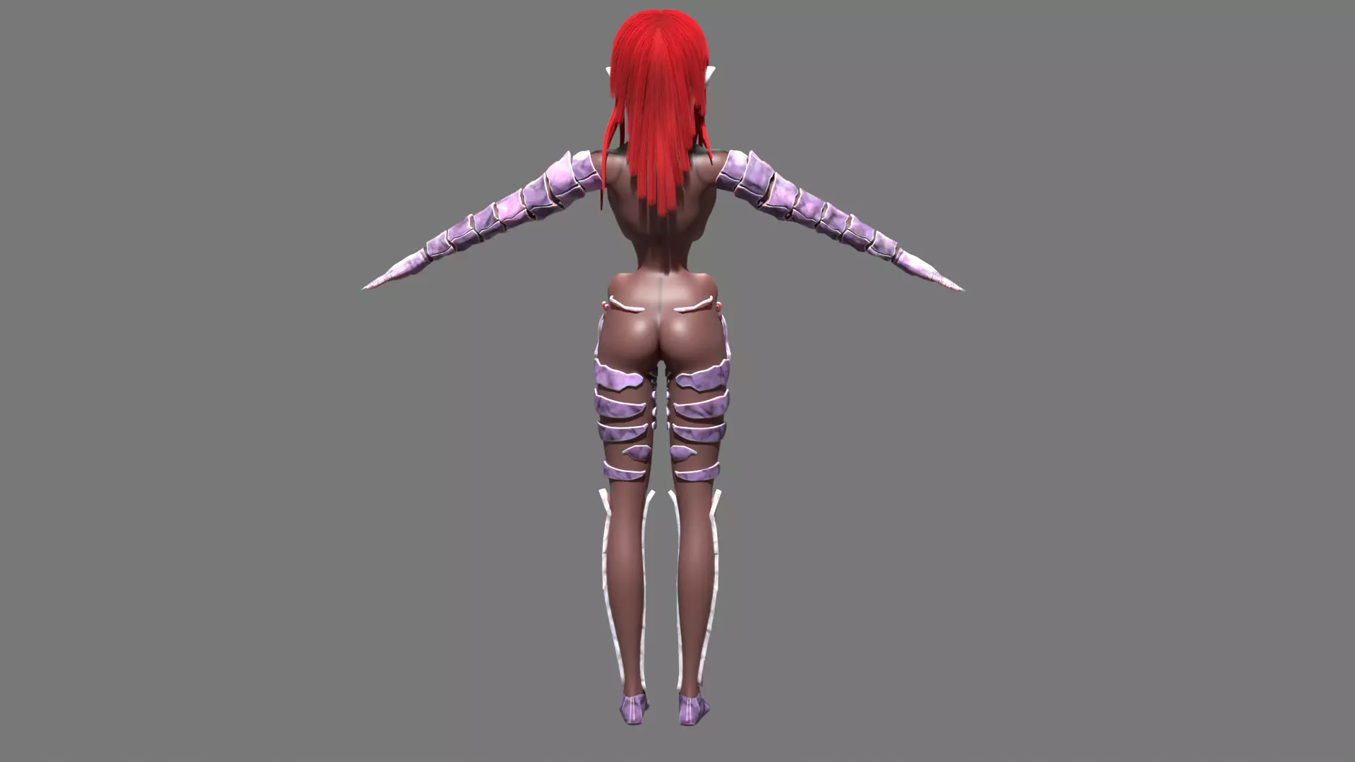 Centipede 3d Character Low-poly 3D model_5