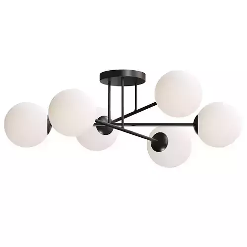  Glassy ceiling light