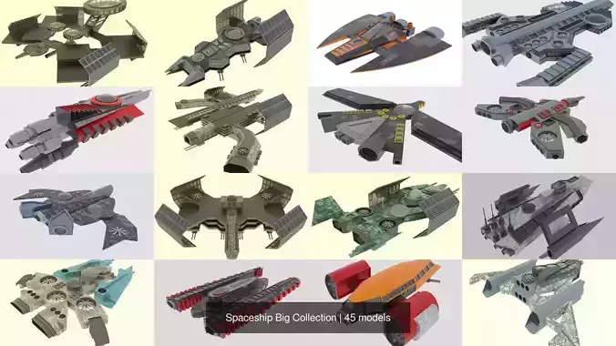 Spaceship Big Collection 