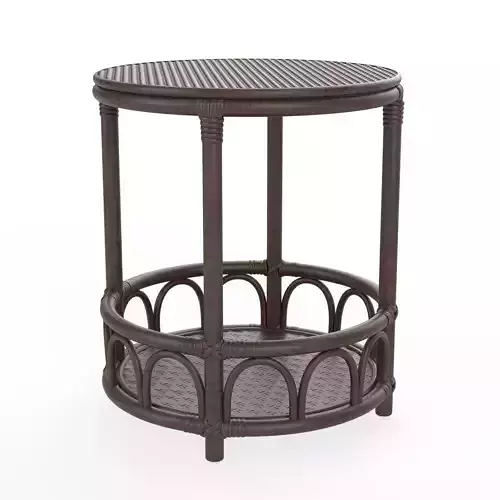 Rattan table