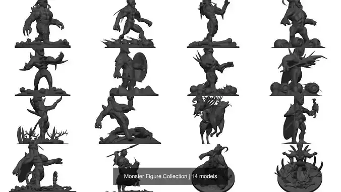 Monster Figure Collection 