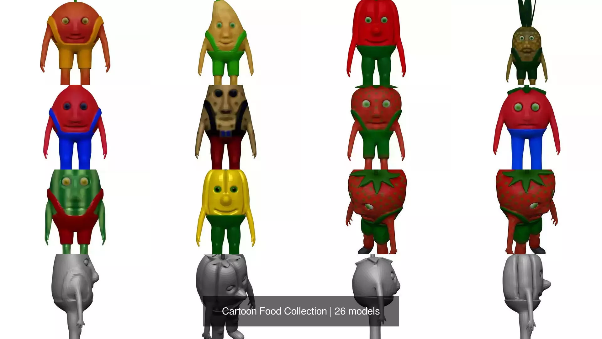 Cartoon Food Collection _2