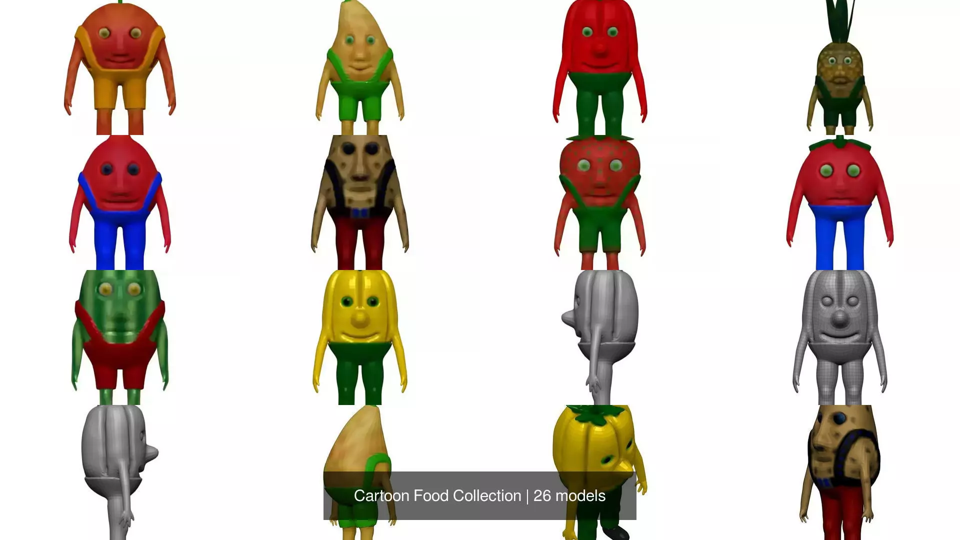 Cartoon Food Collection _3