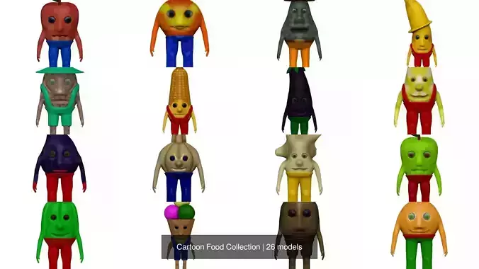 Cartoon Food Collection 