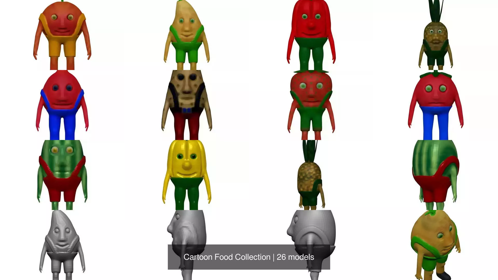 Cartoon Food Collection _4