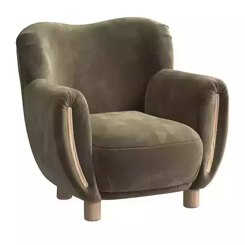Rumford Accent Chair by Jake Arnold Crate and Barrel