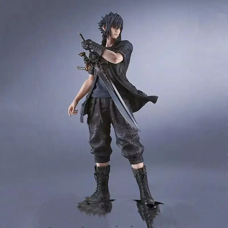 Anime Character with Dual Swords - Dynamic Action Pose 3D model_11