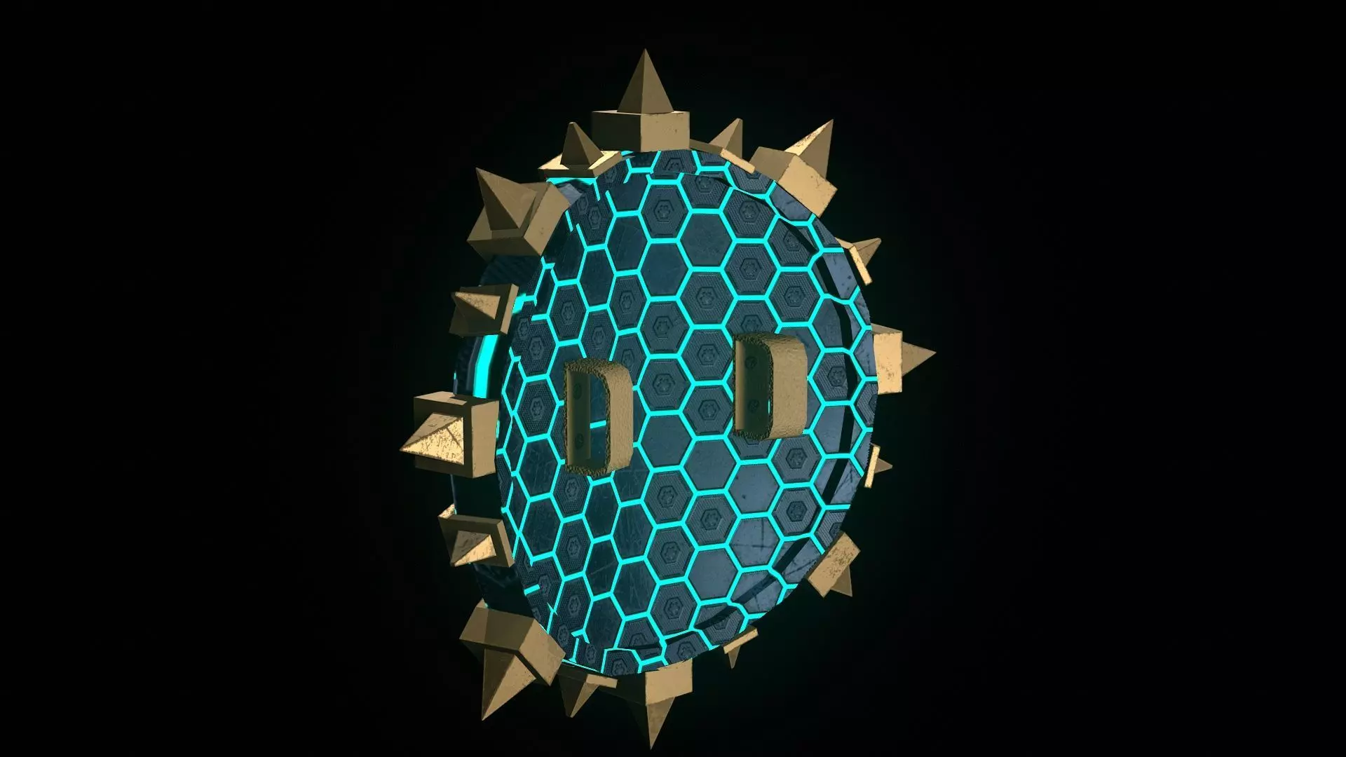 Thorn Breaker Low-poly 3D model_3