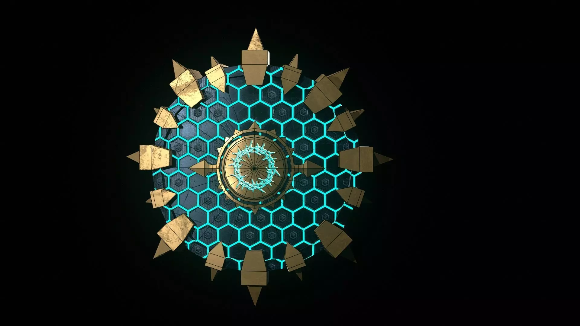 Thorn Breaker Low-poly 3D model_4