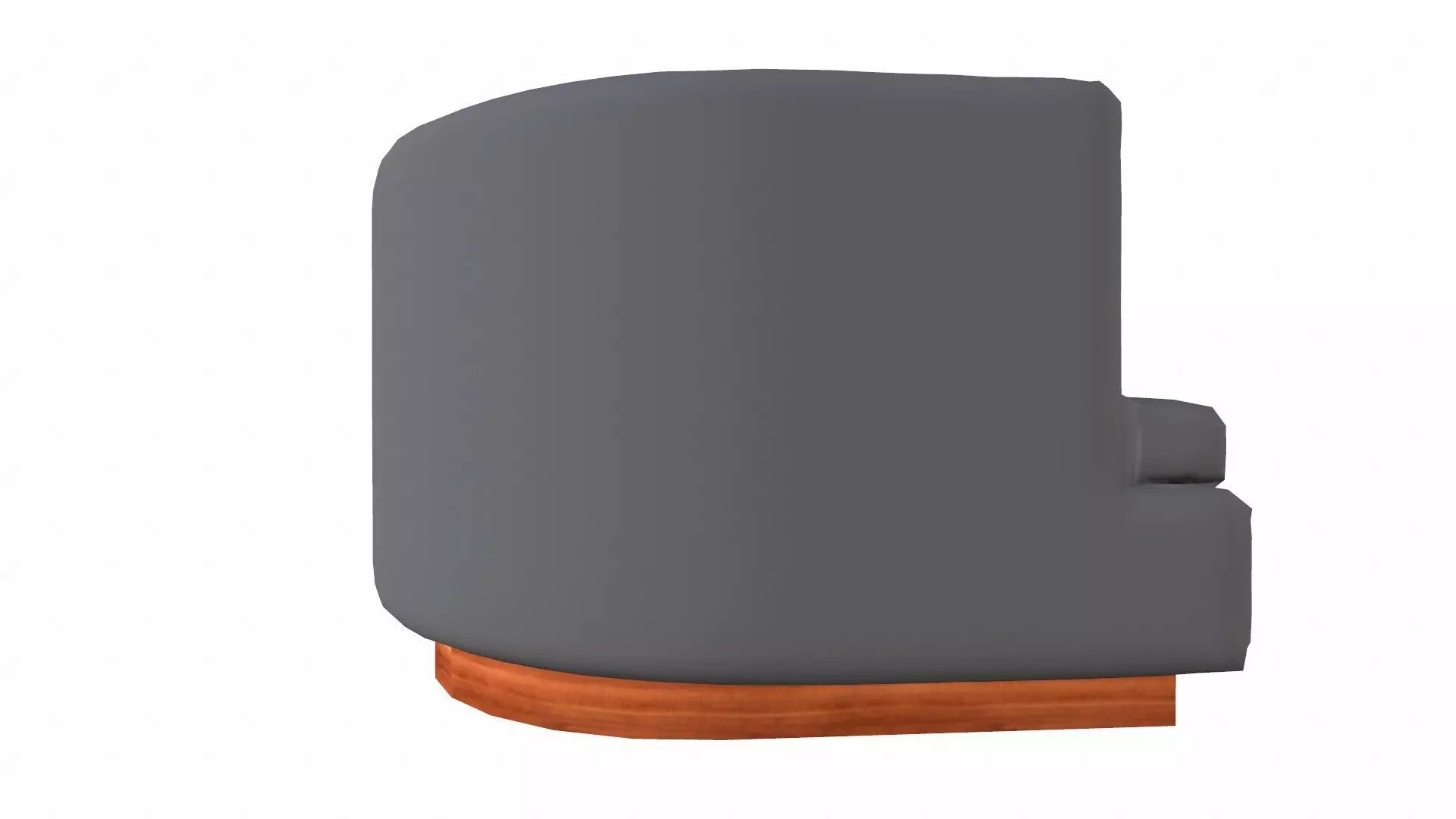 Leather Sofa PBR Textured Low-poly 3D model_4