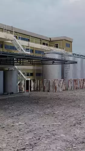 Chemical Plant 3D model