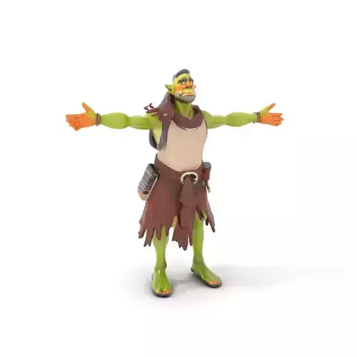 Fantasy Orc Character Model Pack for Applications