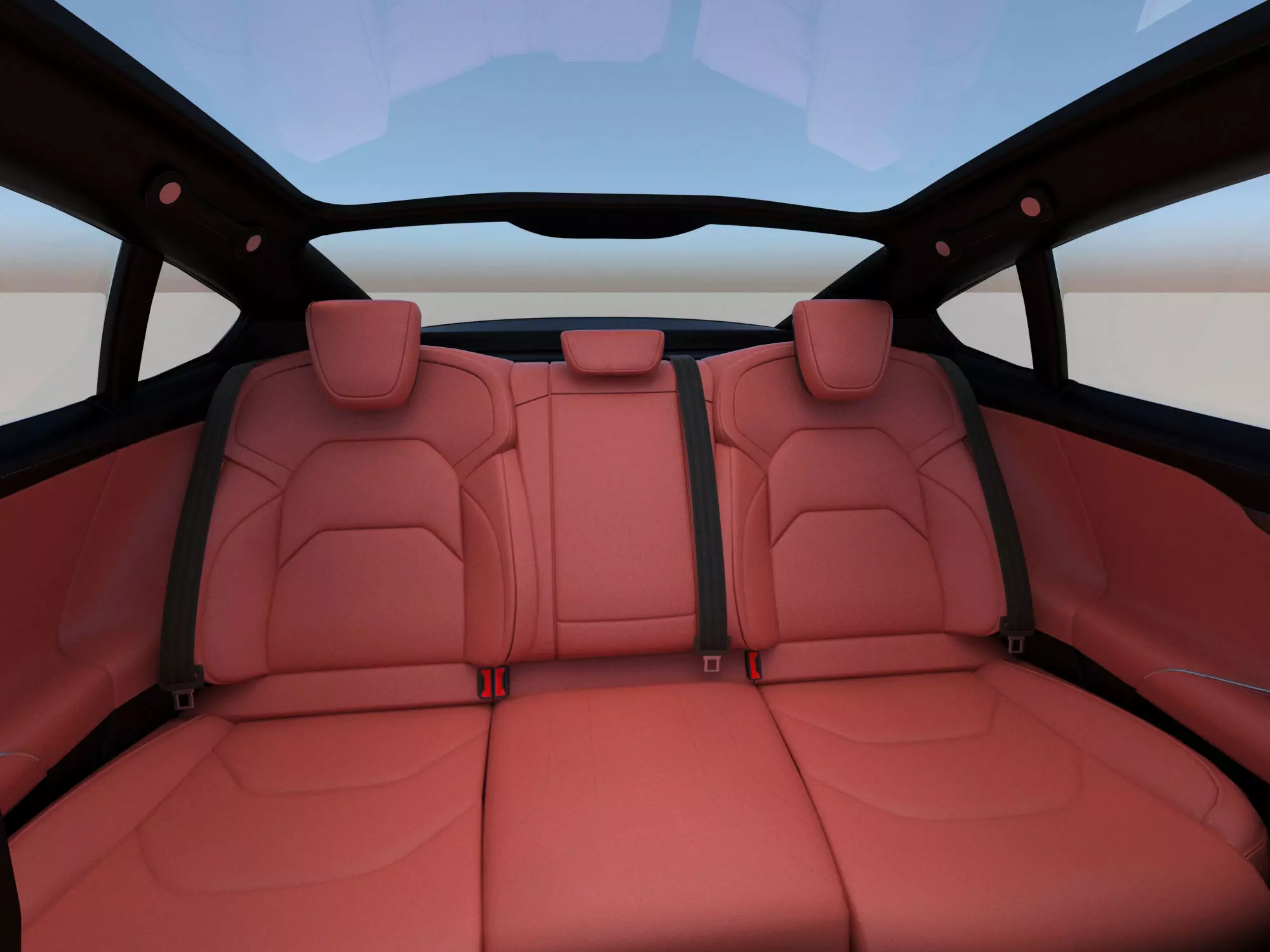 xiaomi su7 with interior 3D model_12