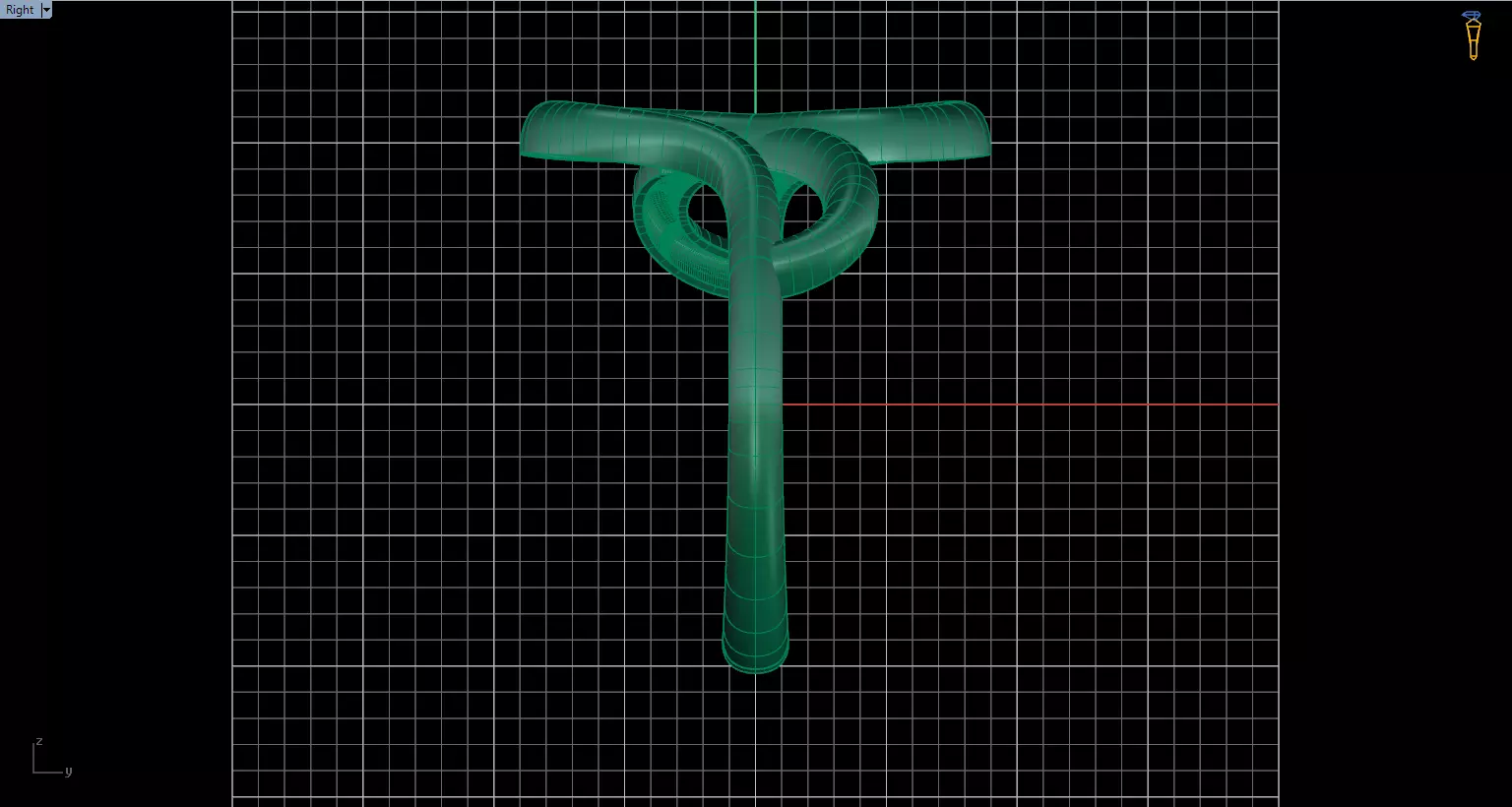 Minimal Abstract Ring 30 3D print model_5