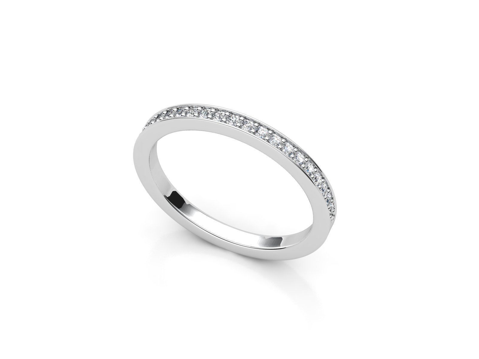 ZLDA01 diamond eternity band gold 3D print model_2